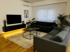 Skopje Modern 2-Bedroom Apartment with Mountain View